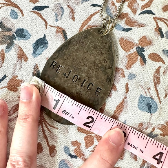 Rejoice Vintage Spoon Necklace from Etsy - Picture 7 of 8